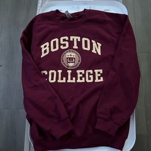 Boston college crew neck